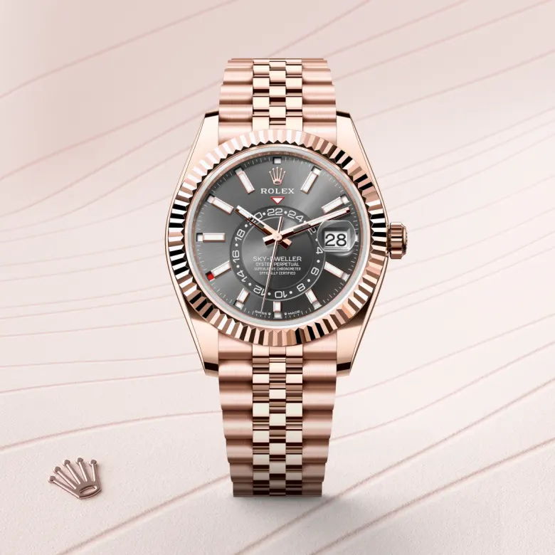 Rolex Sky-Dweller腕錶18K永恒玫瑰金款，M336935-0008 | 正泰鐘錶