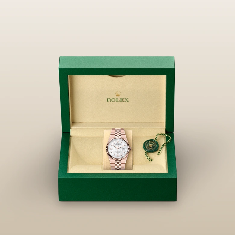 Rolex Land-Dweller 36腕錶18K永恒玫瑰金款，M127235-0001 | 正泰鐘錶