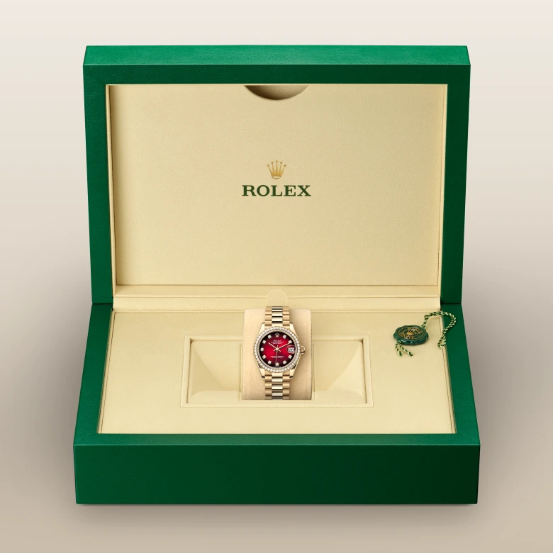 Rolex Datejust 31腕錶18K黃金款，M278288RBR-0041 | 正泰鐘錶