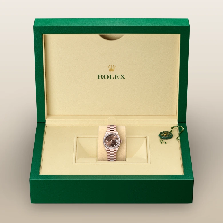 Rolex Lady-Datejust腕錶18K永恒玫瑰金款，M279135RBR-0001 | 正泰鐘錶