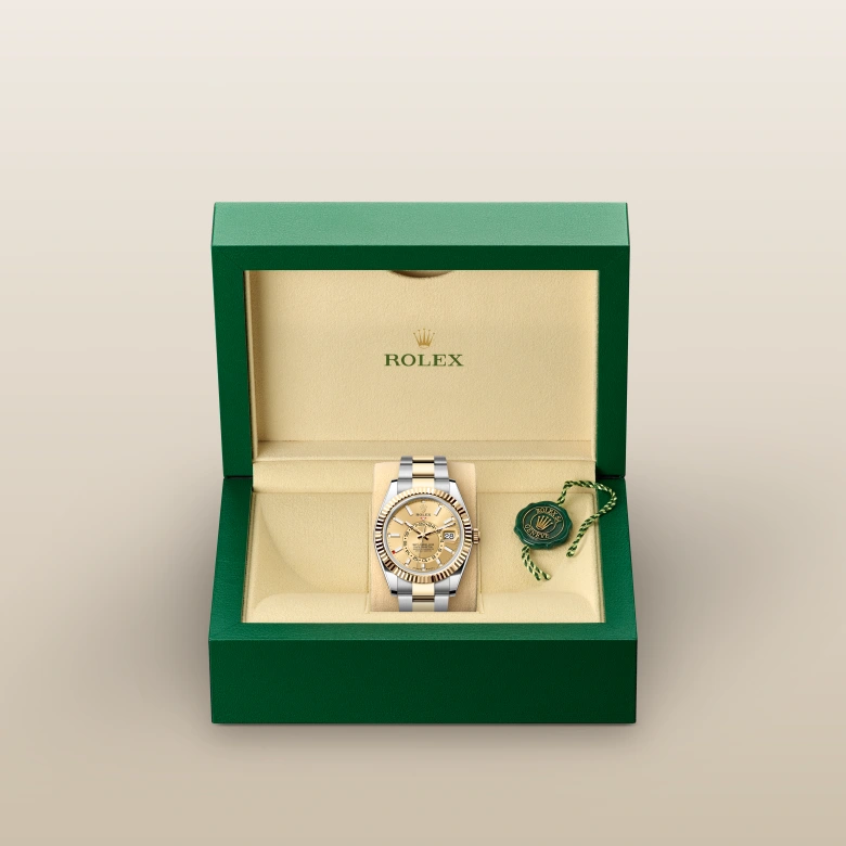 Rolex Sky-Dweller腕錶黃金鋼（蠔式鋼與黃金的組合）款，M336933-0001 | 正泰鐘錶