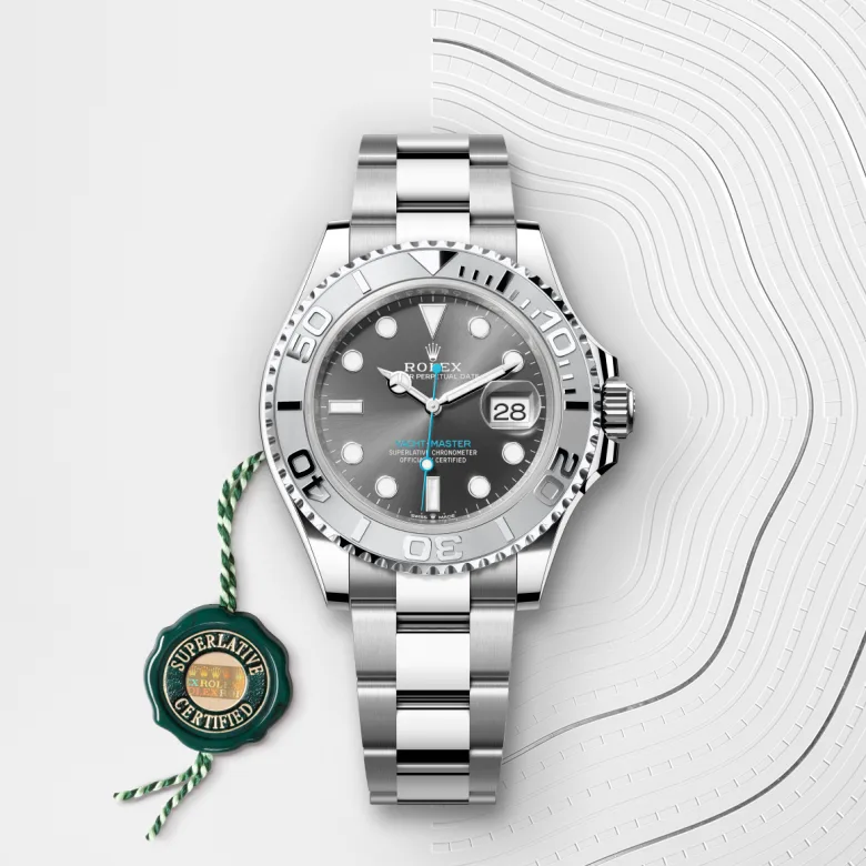 Rolex Yacht-Master 40腕錶鉑金鋼（蠔式鋼與鉑金的組合）款，M126622-0001 | 正泰鐘錶