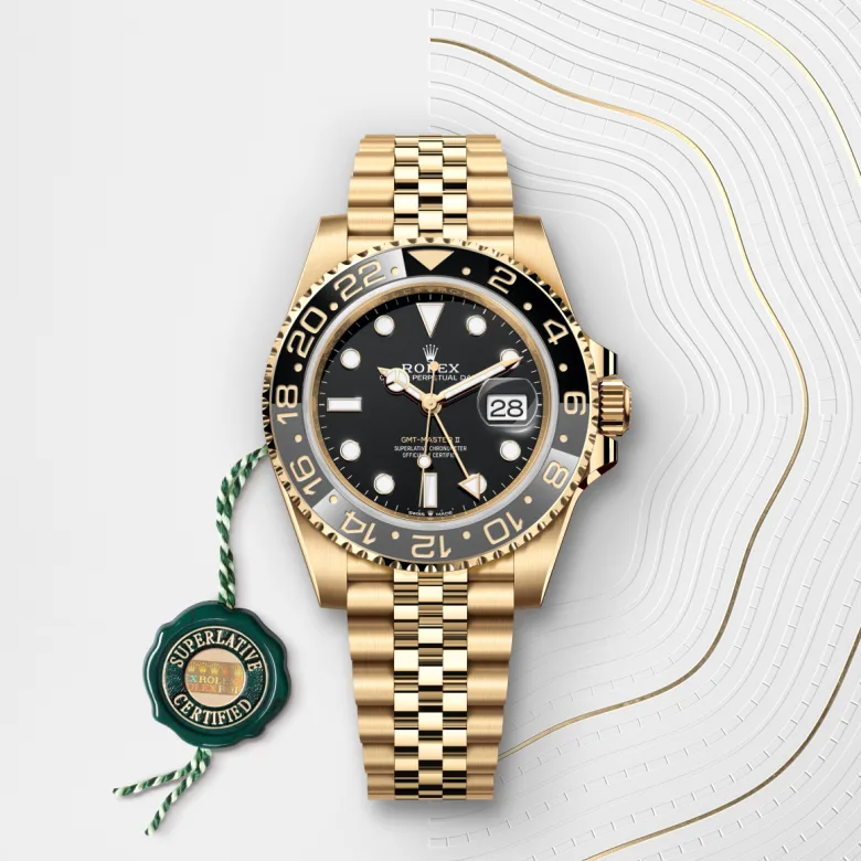 Rolex GMT-Master II腕錶18K黃金款,M126718GRNR-0001 | 正泰鐘錶