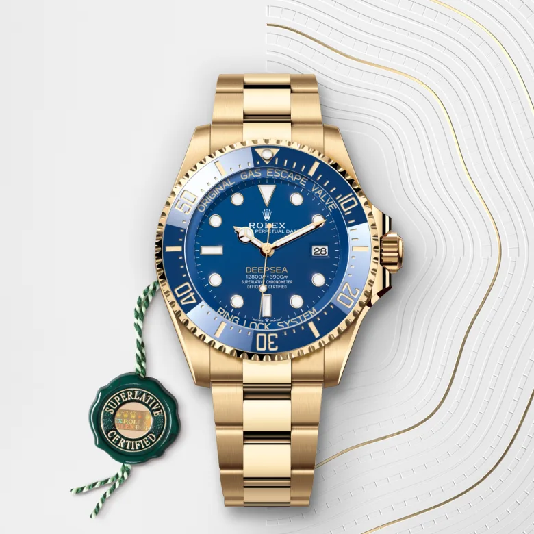 Rolex Rolex Deepsea腕錶18K黃金款，M136668LB-0001 | 正泰鐘錶