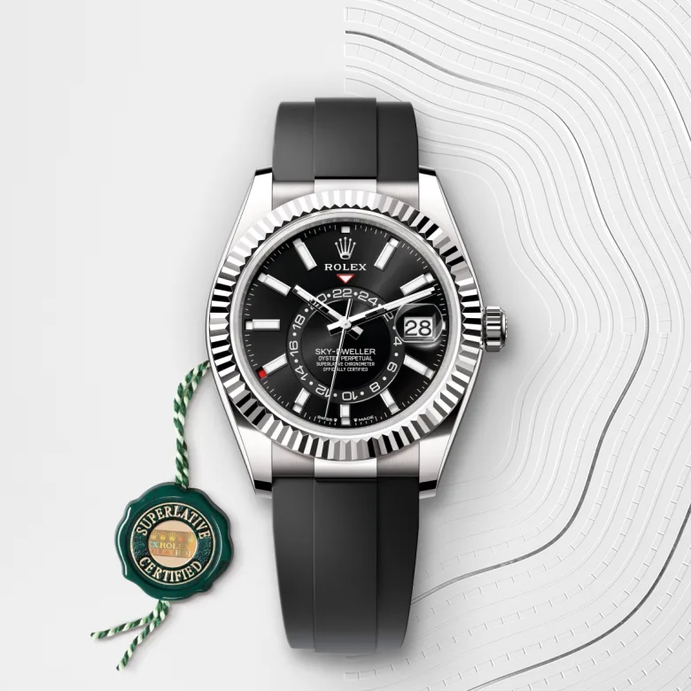 Rolex Sky-Dweller腕錶18K白色黃金款，M336239-0002 | 正泰鐘錶