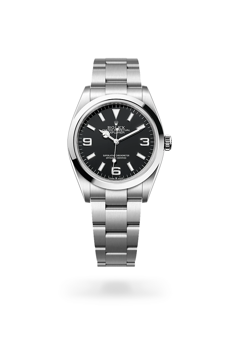 Rolex Explorer 36腕錶蠔式鋼款，M124270-0001 | 正泰鐘錶